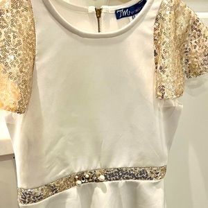 Truly Me girls party dress. Size 6x.